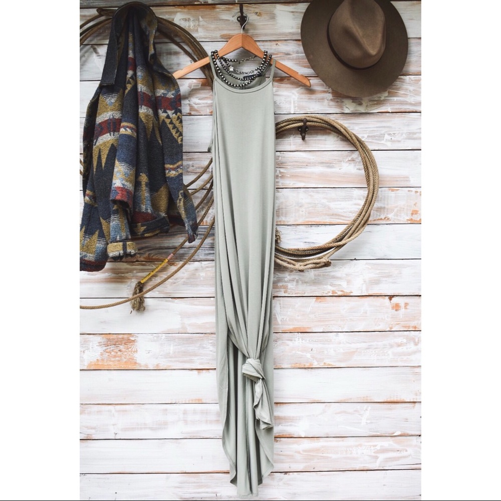 Sage Green Maxi